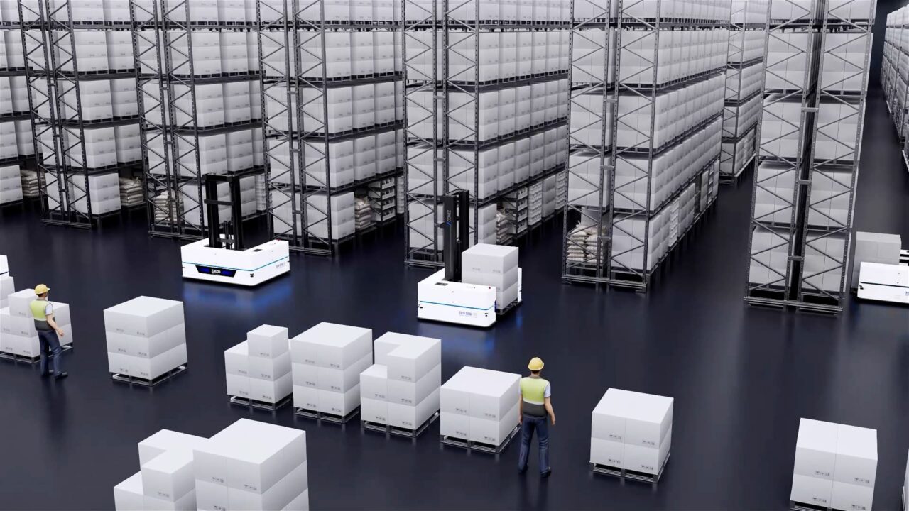 Narrow aisle storage system – ZIKOO ROBOTICS