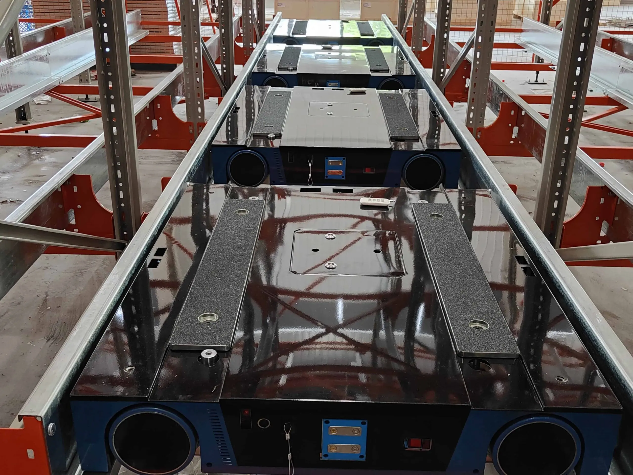 Zikoo Robotics R Bot Smart Four Way Pallet Shuttle Auto Parts Manufacturers Shelf To Person Scaled Zikoo Robotics R Bot Smart Four Way Pallet Shuttle Auto Parts Manufacturers Shelf To Person Scaled