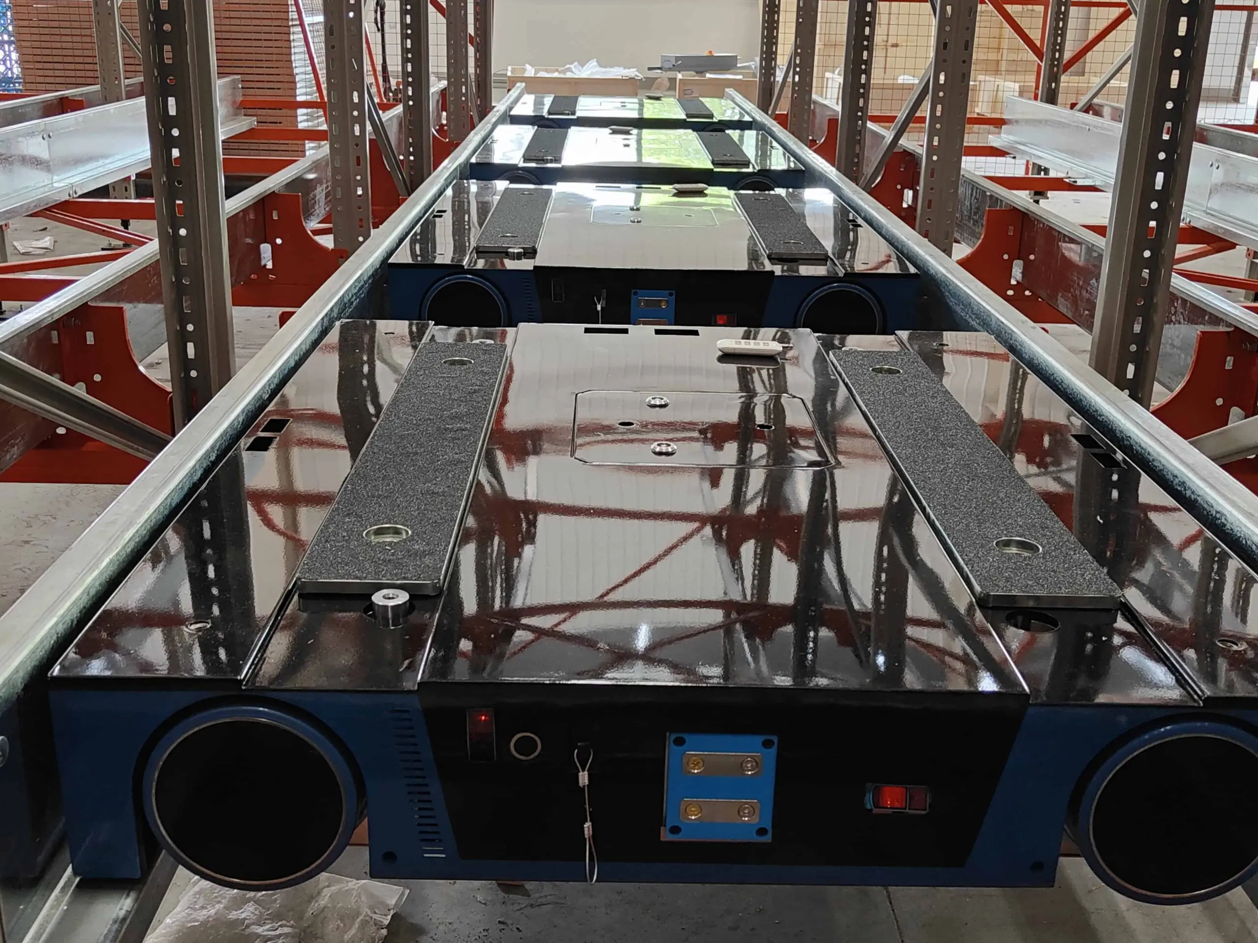Zikoo Robotics R Bot Smart Four Way Pallet Shuttle Auto Parts Manufacturers Shelf To Person Scaled Zikoo Robotics R Bot Smart Four Way Pallet Shuttle Auto Parts Manufacturers Shelf To Person Scaled