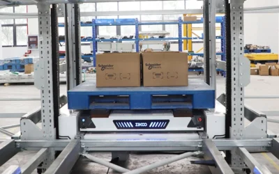 Global Debut | Zikoo Robotics’ Six-Way Shuttle Shines at LogiMAT 2025