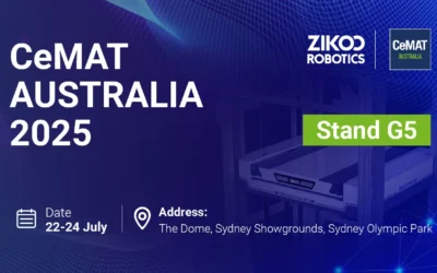 ジクーロボティクス、CeMAT AUSTRALIAで革新的な六方向シャトルシステムを披露