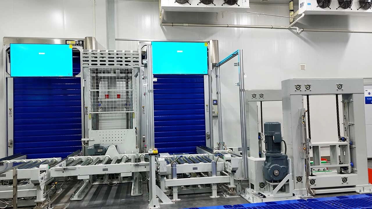 Sistema Automatizado de Almacenamiento y Recuperación de Zikoo Robotics en almacenamiento denso farmacéutico, almacén 3D automático
