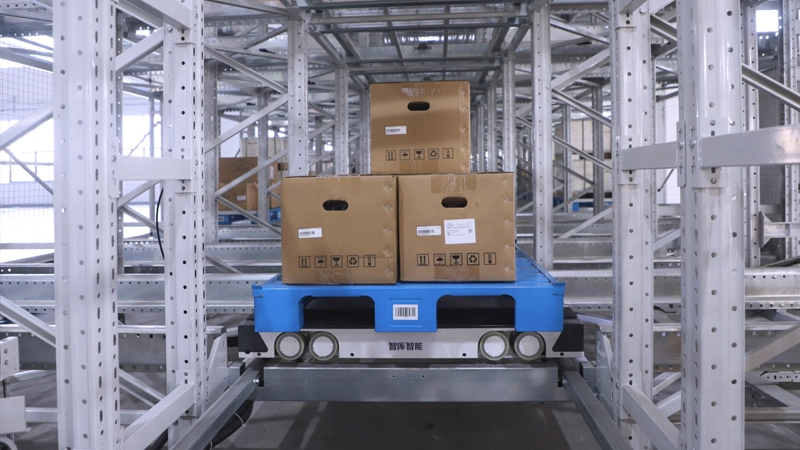 High-Density Four-Way Shuttle Warehouse for the Russian Textile Industry | ZIKOO Robotics