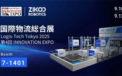 Successful Conclusion | ZIKOO Robotics Showcases U-bot and Six-Way Shuttle at Logis-Tech Tokyo 2025