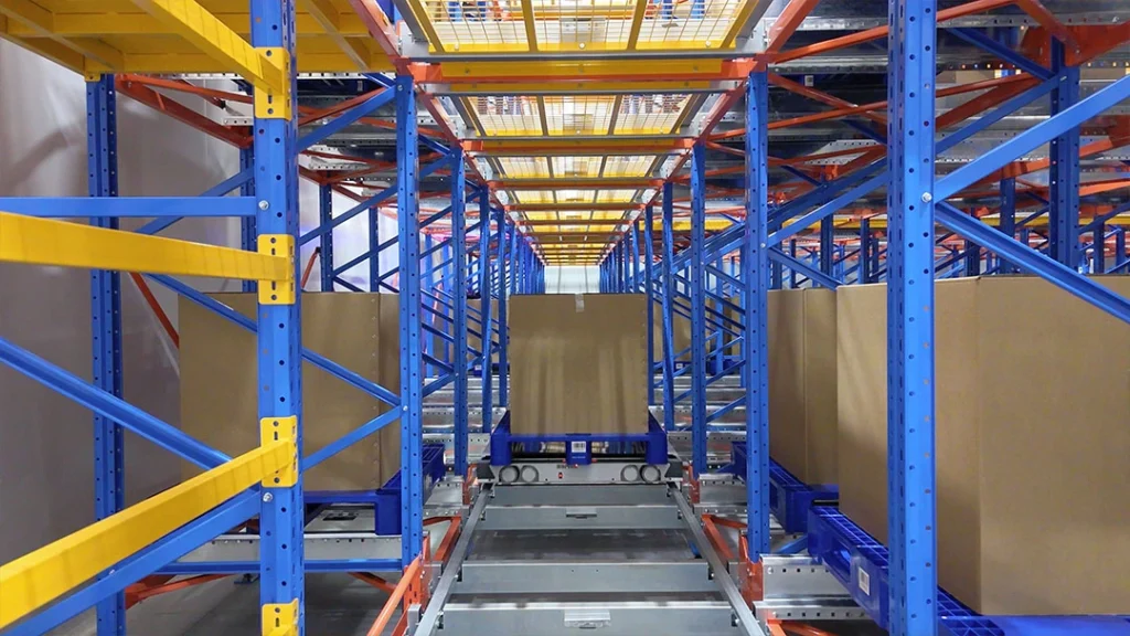 Shuttle-based automated storage system in customer project