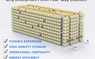 The Core Choice in Automated Storage: Why Enterprises Prefer Four-Way Shuttles