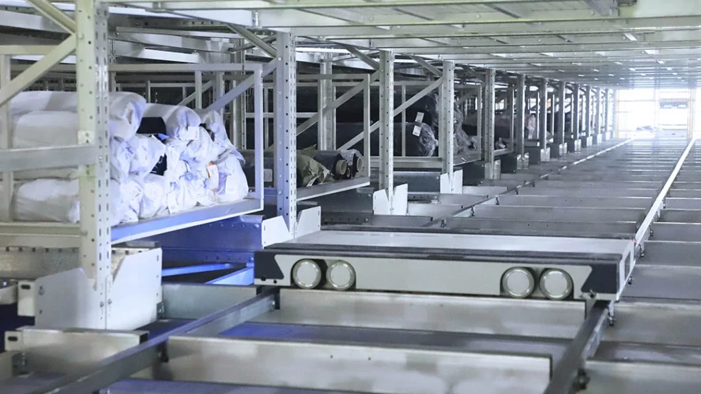 Shuttle-based automated storage system in customer project