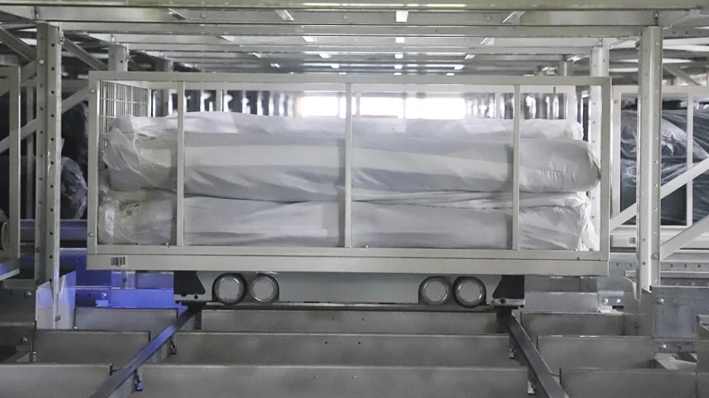 Shuttle-based automated storage system in customer project