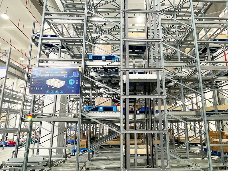 Shuttle-based automated warehouse project for manufacturing customer