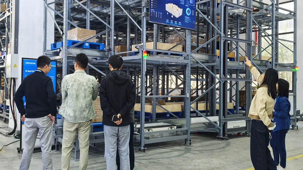 Warehouse automation solution discussion with overseas customers