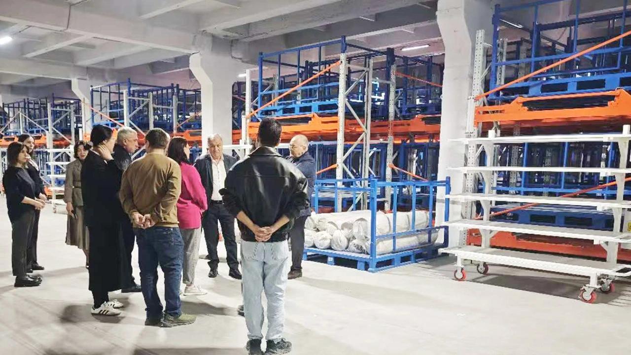 High-Density Pallet Racking System | Automated Textile Warehouse in Russia High-Density Pallet Racking System | Automated Textile Warehouse in Russia