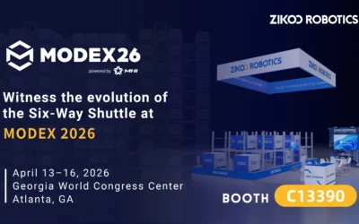 ZIKOO Unveils AI Smart Warehouse at MODEX 2026: Redefining the Future of Pallet Storage