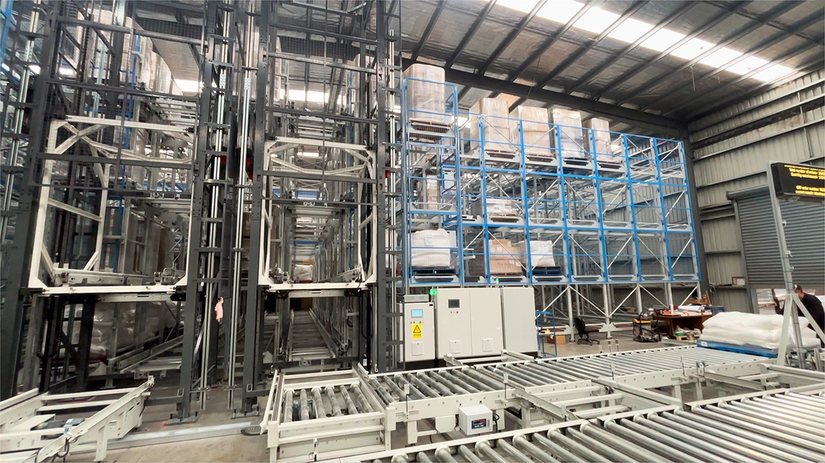 four way shuttle automated warehouse in australia