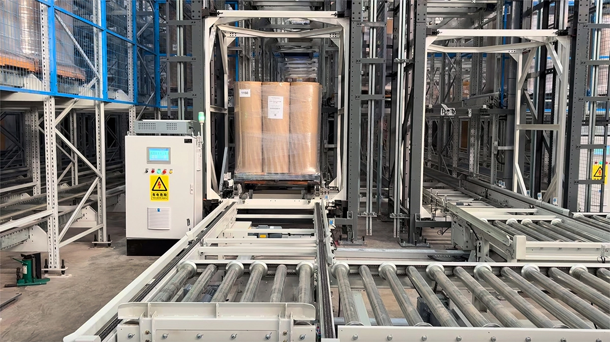 high density pallet storage system